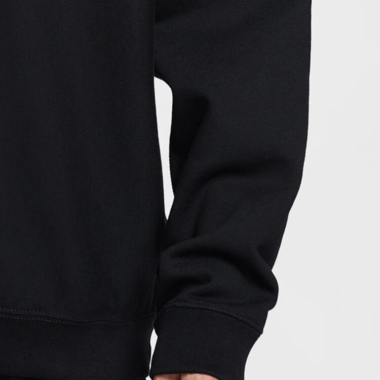Nike Однотонный свитшот с круглым вырезом Solo Swoosh, флисовый пуловер с длинными рукавами, мужской свитшот HV1087-010