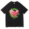 Fontaines D.C. Romance Men Clothing Tee Shirt Homme New In Top & Tees Short Sleeve Round Neck Printing Pullover T-Shirt