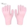 2 пары увлажняющих перчаток, водонепроницаемые, многоразовые, герметичные, эластичные, восстанавливающие, смягчающие сухие потрескавшиеся руки, женские, лосьон-гель, спа-перчатки