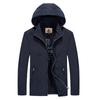 Men's Jacket Autumn New Men's Jacket Hooded Outdoor Casual Loose Breathable Coat