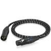 TC Helicon XLR Microphone Cable Made of Copper Equipped with 3m Neutrik Connector Easy To Manage GoXLR MIC CABLE Black Oxygen-Free
