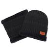 Unisex Knitted Hat, Scarf, and Velvet Mask Set with Neck Protection for Riding, Autumn/Winter Warmth