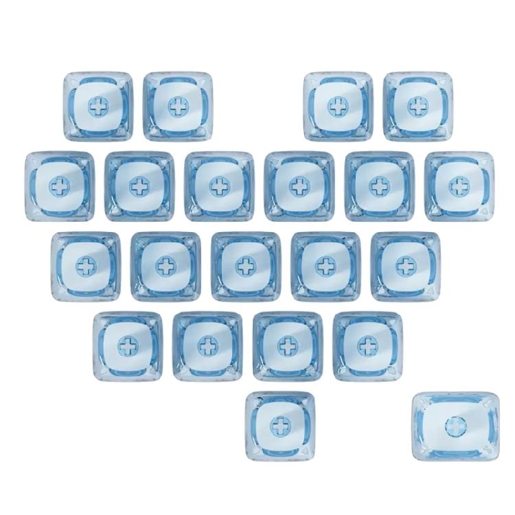 21 шт. ПК Пустой Сердцевиной Колпачок Клавиши MOA Профиль 1U 1.25U Дополнения Игровой Колпачок Клавиши DIY Клавиша Кнопка Клавиатуры