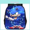 Рюкзак Sonic из ткани Оксфорд большой вместимости 15 дюймов для детей