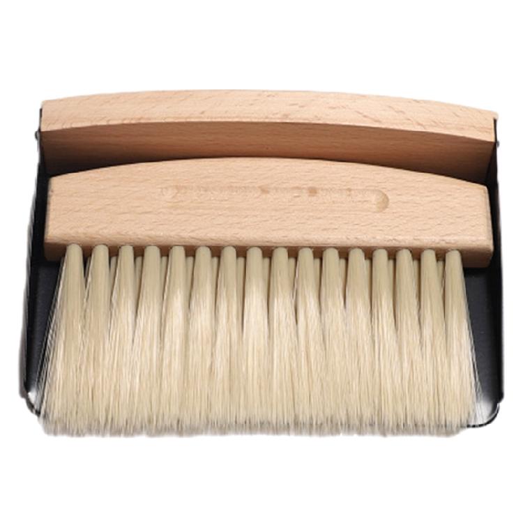 Beechwood Dustpan and Brush Combo with Comfortable Grip for Quick Cleaning Effective Dirt Removal Tool Cleaning Supplies