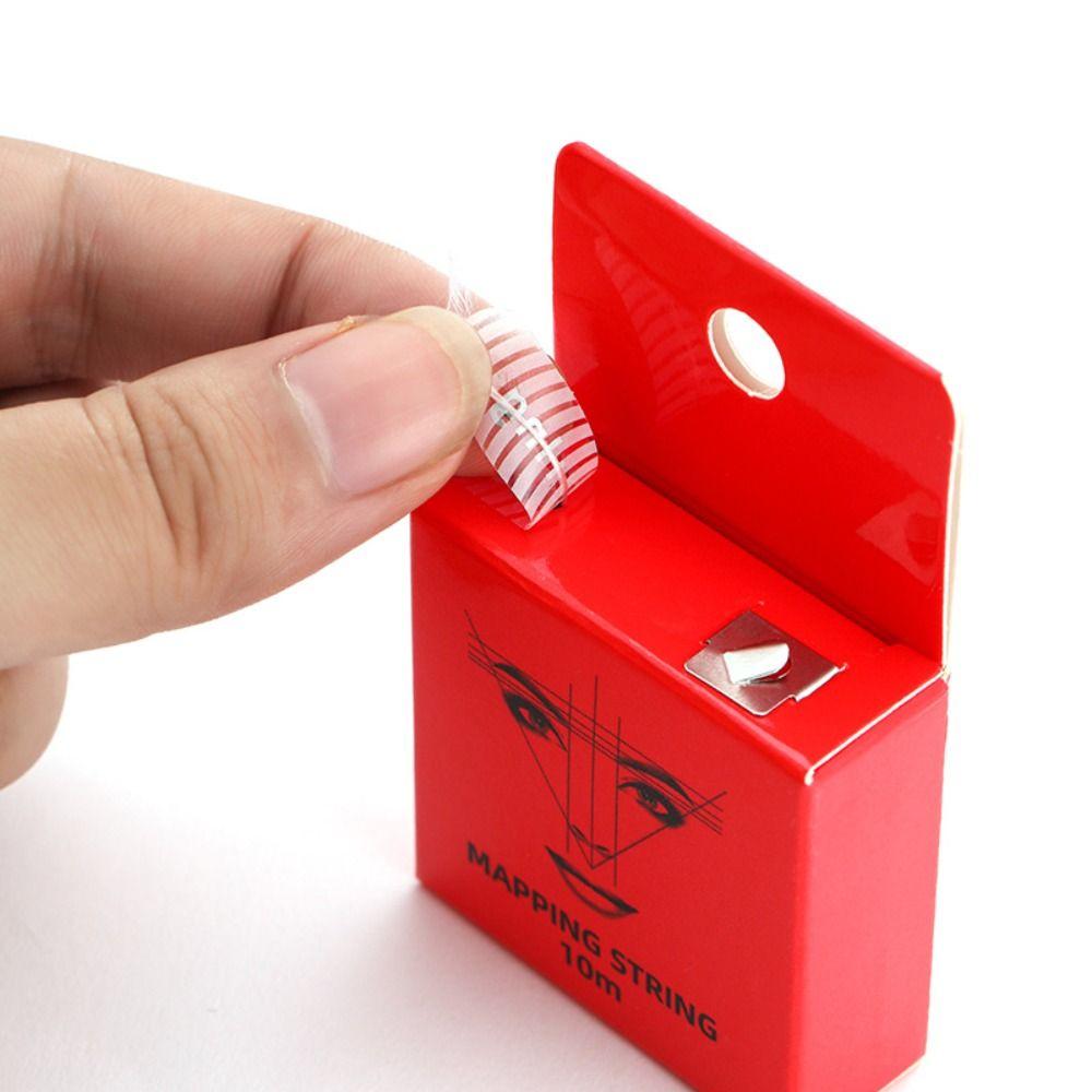 10m Eyebrow Tattoo Thread Pre-Inked Eyebrow Drawing Tool Mapping Eyebrow Marker Thread  Eyebrow