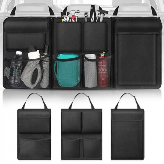 Car Interior Accessories Back Seat Trunk Organizers Storage Bag Pocket Universal