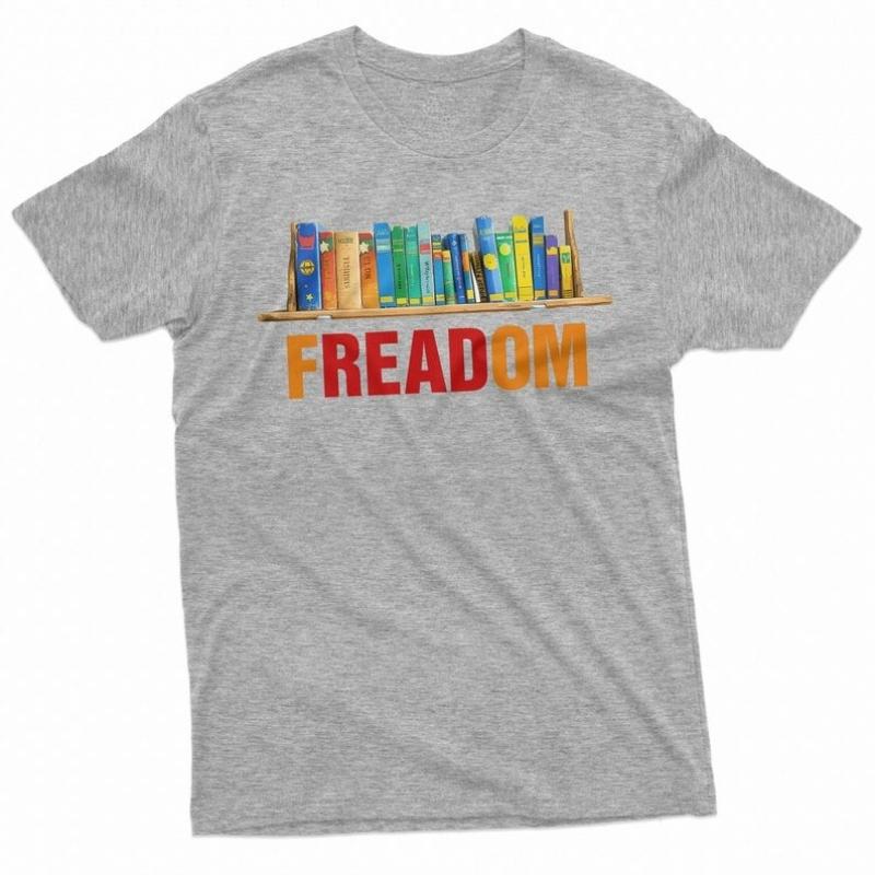 Футболка Библиотека Freadom Books Подарок для библиотекаря и книголюба Червяк Книжный червь для студента Простые буквы Напечатанная футболка Топы Унисекс