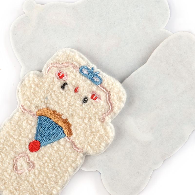 Embroidery Label Embroidery Patch Chenille Patch Cartoon Animal Mobile Phone Case Accessories Towel Embroidery Cloth Sticker