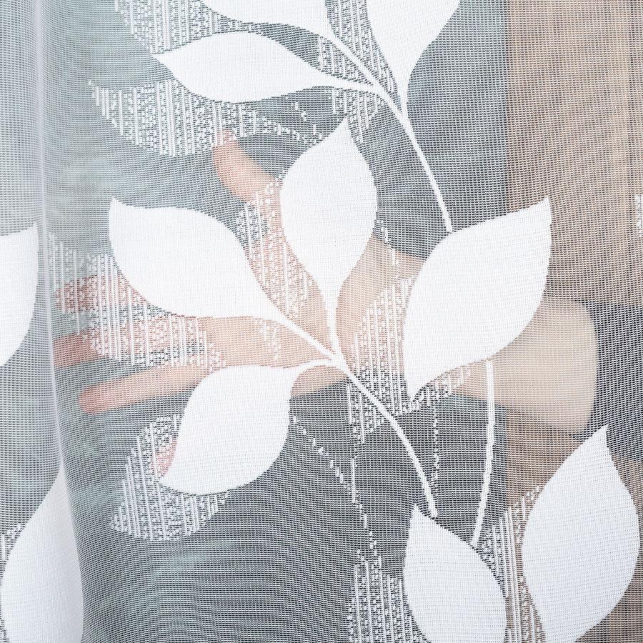 Martyna - Ready-made Jacquard Curtain with Straight Hem - 200X250 - White