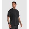 Gymshark Oversized Performance T shirT Black A6a4w Bb2j