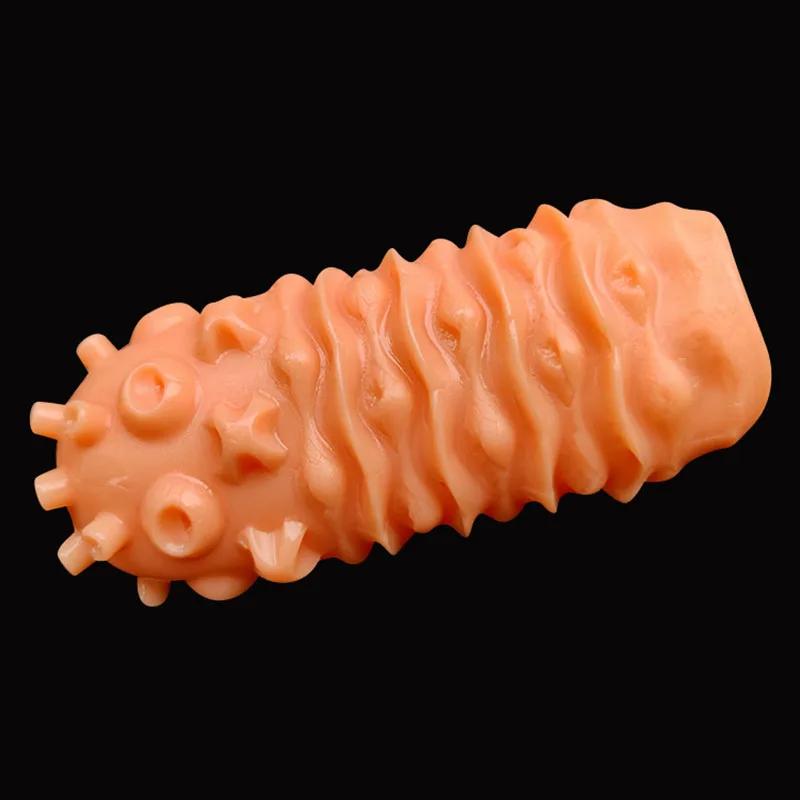 Мужской мастурбатор чашка Реалистичная вагина Мягкая карманная киска Минет Упражнения для пениса Массажер Эротические секс-игрушки для мужчин Товары для взрослых