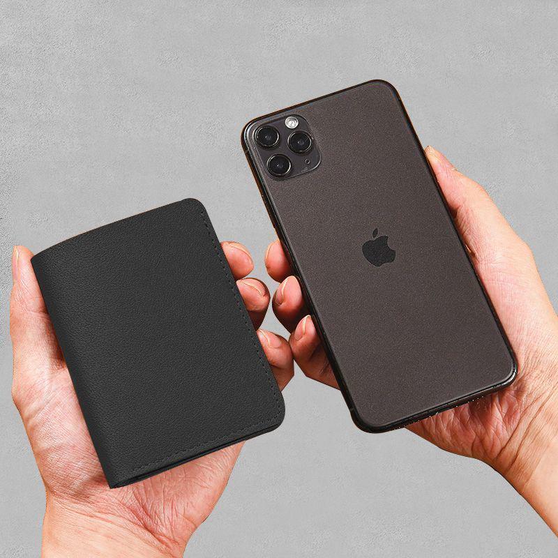 Ultra-thin Men's Compact Multi-card Mini Wallet with ID Card Holder and Multiple Slots