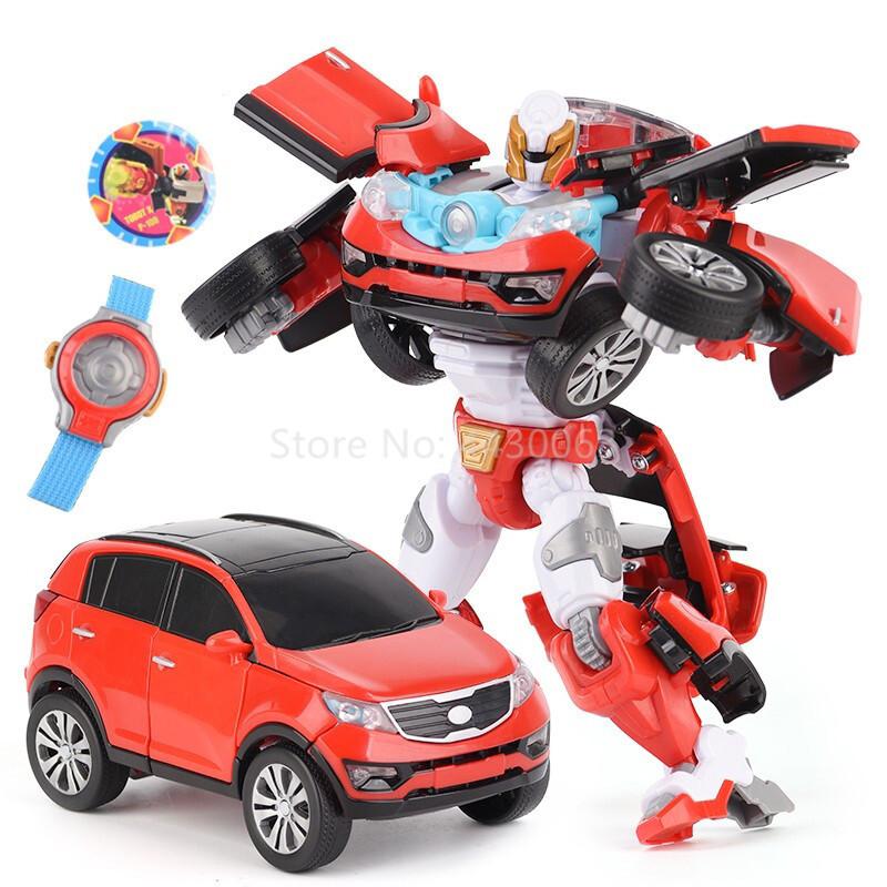 Большой АБС Тобот Трансформирующийся Робот Игрушки Корейский Мультфильм Братья Аниме Тобот Деформирующийся Автомобиль Самолет Игрушки для Ребенка Подарок