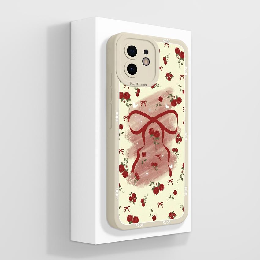 Для iPhone 12 11 XR 6 7 8 Plus Mini Pro Max Чехлы для телефонов Милые плюшевые узоры с кроликами Жидкий силикон Пылезащитная защита Мягкая задняя крышка Для чехла iPhone