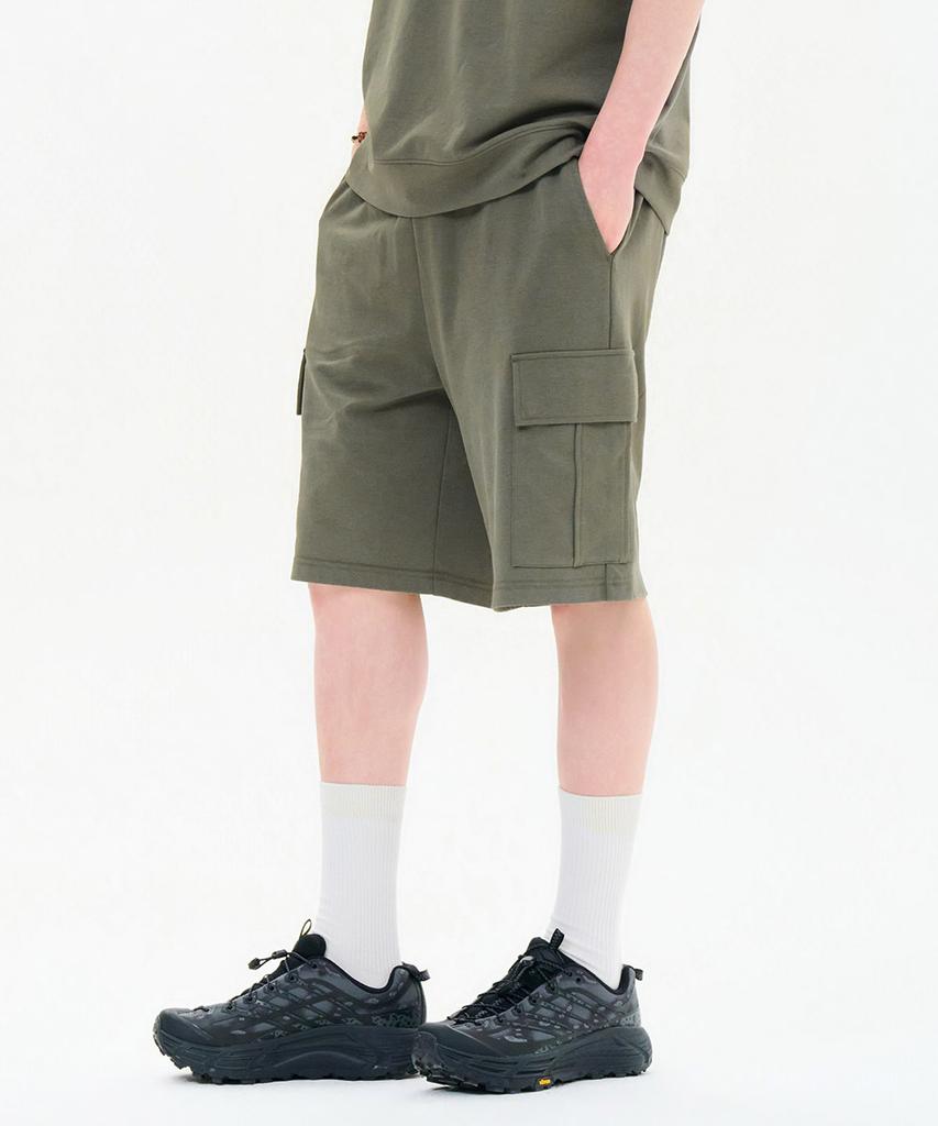 CHASECULT Unisex Cotton Cargo Bermuda Pants-Fbru2511D0V