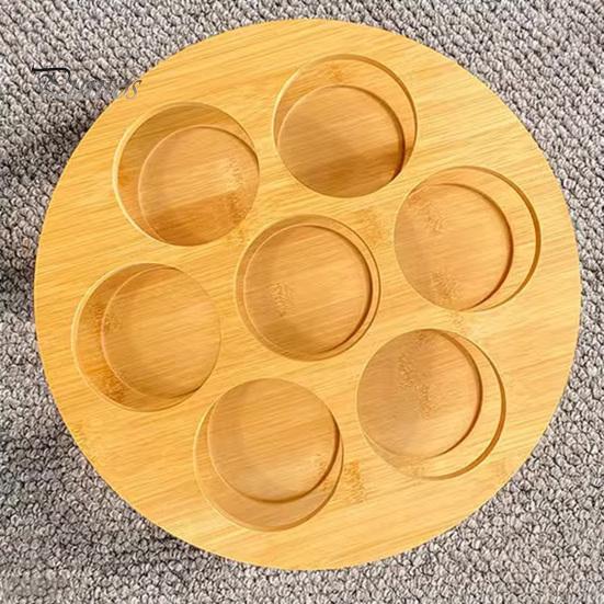 Wooden Wine Rack Cup Organizer Smooth Edge Burr Free Swivel Design Easy Installation Red Wine Bottle Storage Holder