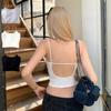 Shop Women U Neck Crop Cami T shirT Wld Wsh Sis903