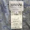 Armani Collezioni Сделано в Италии Цветочный приталенный пиджак 42 Темно-синий Женский Б/У