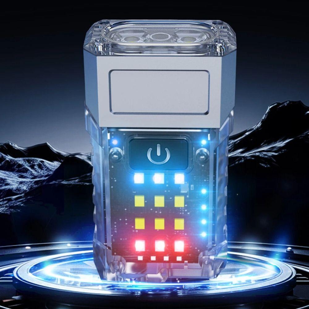 Super Bright Portable Work Light Rotatable Pocket Emergency Lantern Camping Fishing Walking