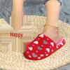 Unisex Non-Slip Indoor/Outdoor Slippers with Soft Thick Sole for Wooden Floors
