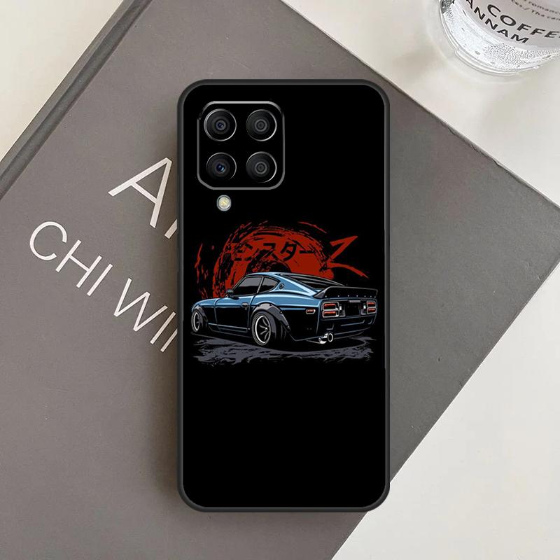 Sports Car JDM Drift Case For Samsung Galaxy M16 M36 M56 M33 M53 M13 M12 M32 M52 M20 M15 M55 M31 M14 M35 M34 M54