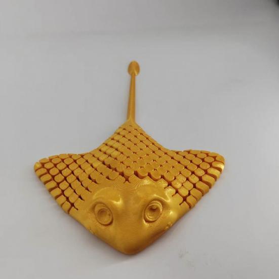3D-печатная скат-манта, игрушка-антистресс, шарнирная фигурка ската-манты, гибкая фигурка морского животного, украшение для стола для дома и офиса