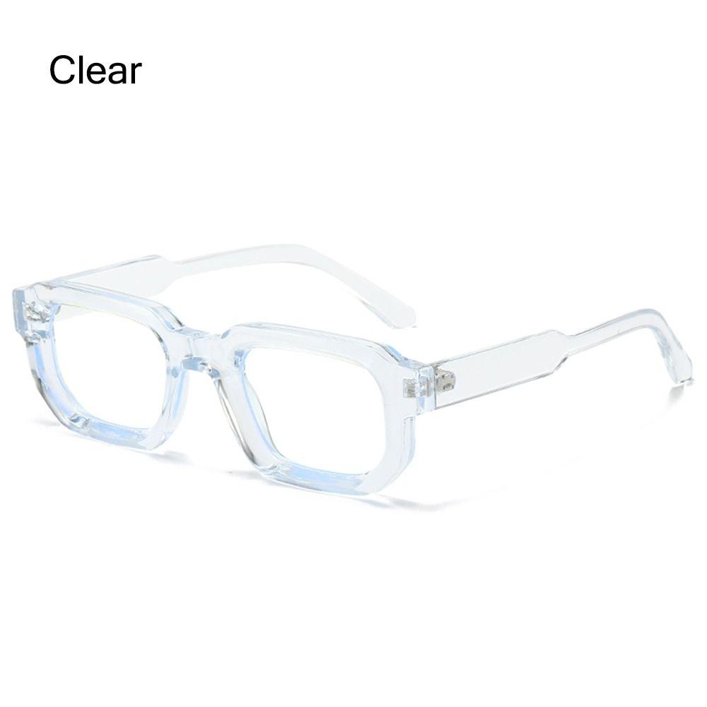 Literary Small Square Glasses Vintage Eyeglasses Frame Blue Light Blocking Glasses  for Women & Men