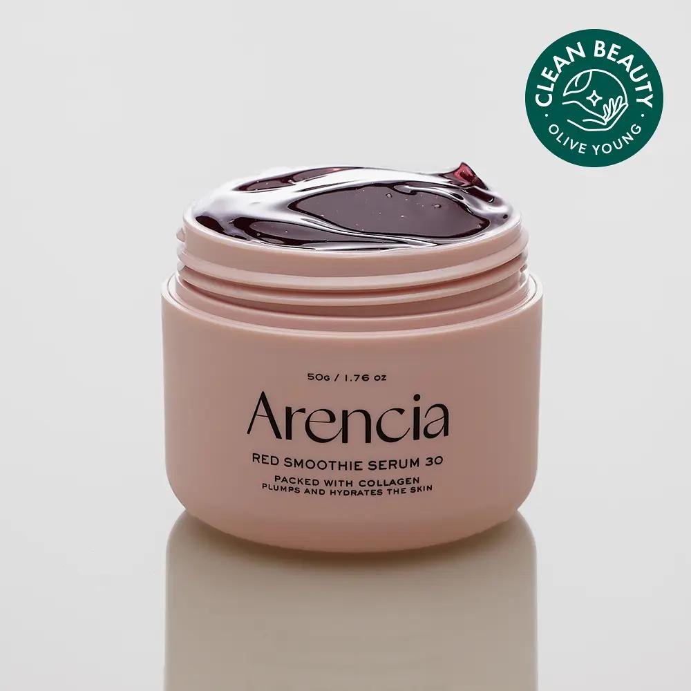 Arencia Red Smoothie Serum 30 – Antioxidant Brightening Hydrating Facial Serum 50g
