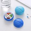 Tablet Container Dust-proof Storing Good Sealing Useful Daily Pill Health Care Storage Box Journey Accessory