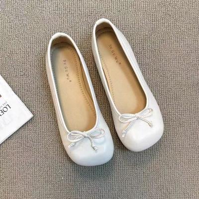 Новый Стиль Бренд Женские Балетки Мягкие Балетки Слипоны Лоферы Мягкие Мокасины Повседневная Обувь Женская Обувь Бант Zapatos Mujer