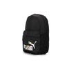 New Fabric Laptop Backpack Regular Unisex Black 078046-12