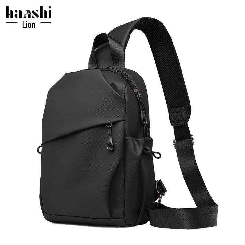 Высококачественная сумка через плечо на груди: Стильная водонепроницаемая повседневная сумка через плечо для мужчин и женщин