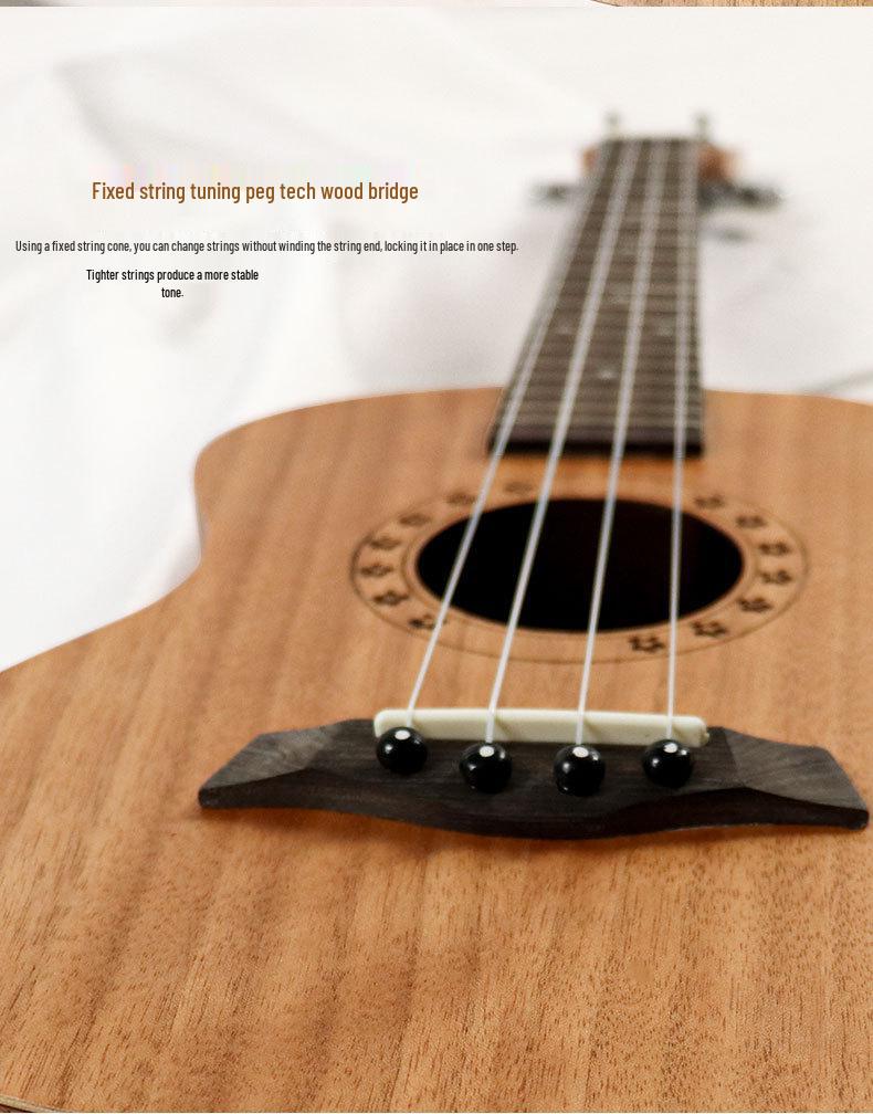 26-дюймовая четырехструнная укулеле-гитара - Поддержка OEM