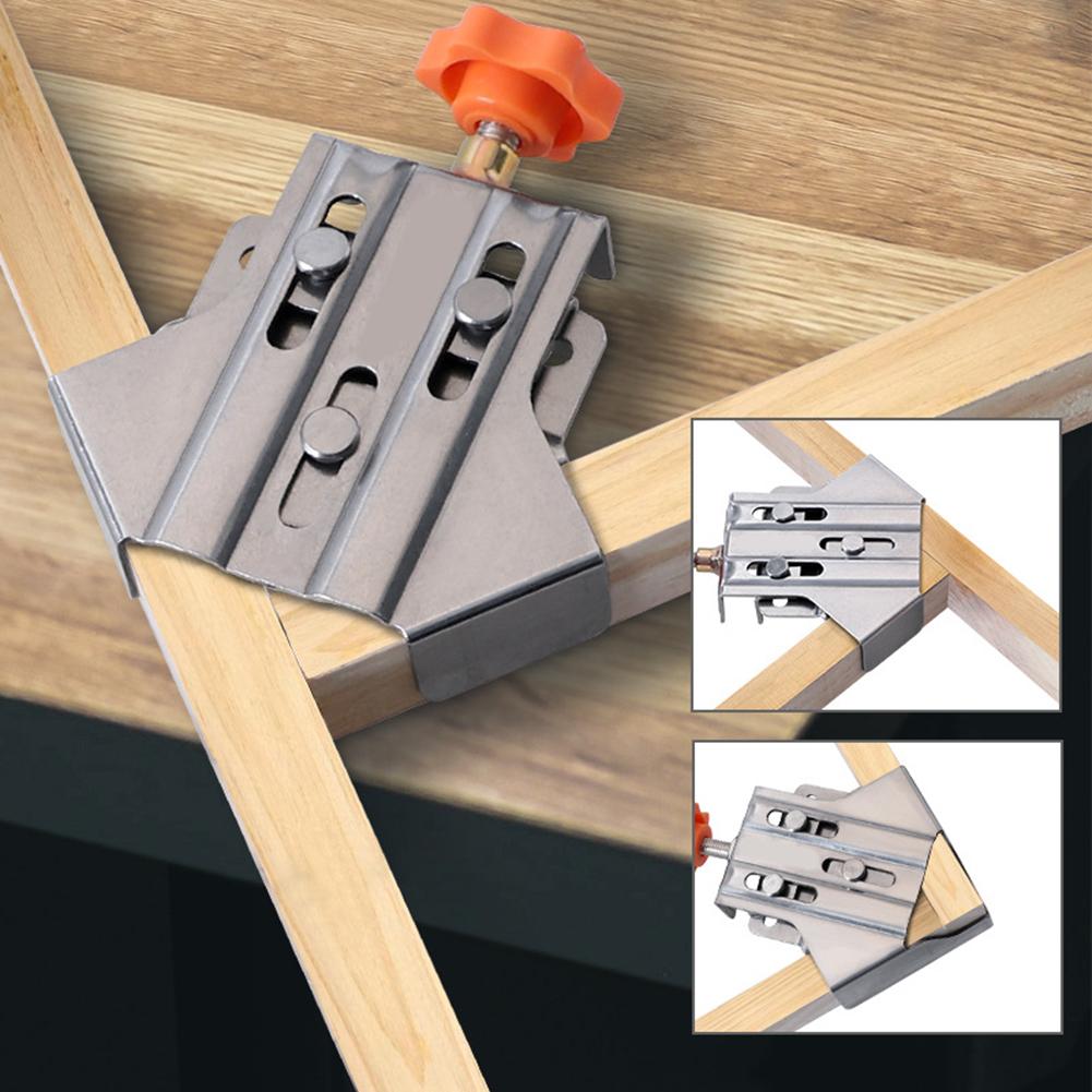 1-5pcs 90° Right Angle Clamp Quick Positioning Clamp Open/Closed Type Fixing Clips Stainless Steel Locator Fixing Clamp Clips