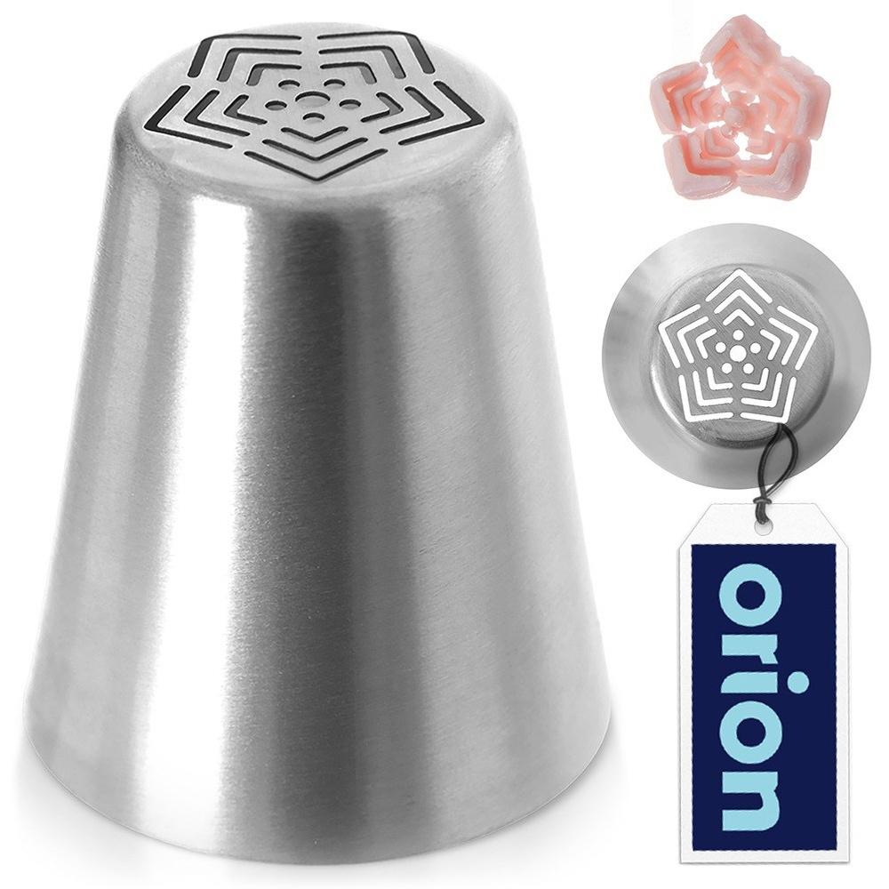 Russian steel star decoration tip