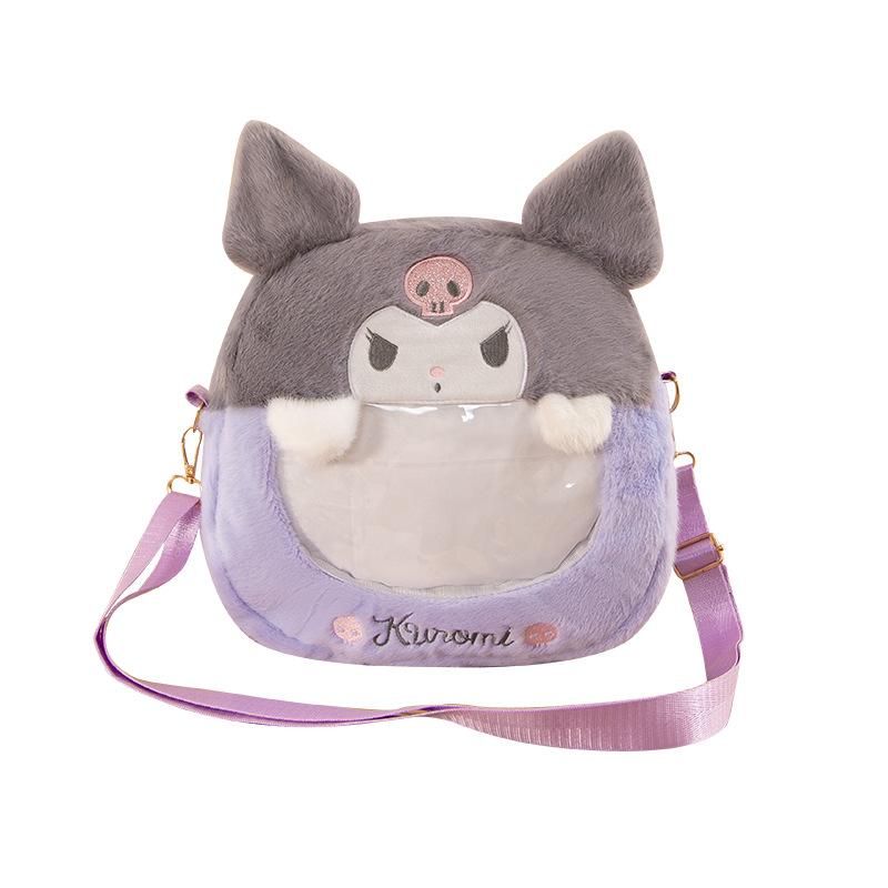 Маленький рюкзак с рисунком милой девушки в виде сердца, рюкзак через плечо, визуальная сумка для боли, рюкзак большой емкости