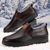 Хлопковая обувь на зиму мужская обувь тканевая обувь мужская с начесом утолщенная теплая обувь мужская
