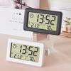 Nordic Style Electronic LCD Clock Temperature Humidity Portable Table Clock Wall-mounted 12/24H Digital LED Clocks