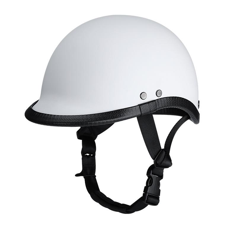 [Custom] Cross-Border Retro German-Style Adult Men's Women's Motorcycle/Electric Bike Riding Helmet 3C/DOT Certified