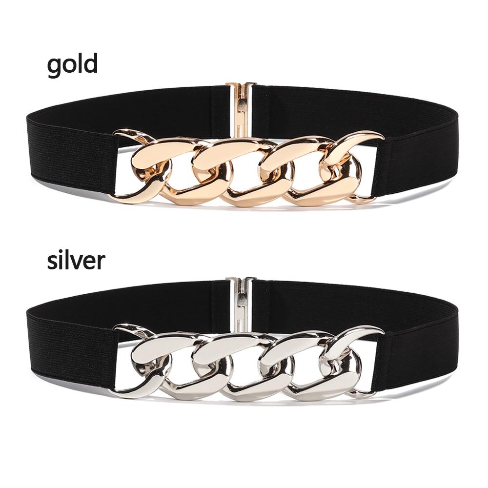 Fashion Waist Belts Adjustable Decorative Waistband Stretch Elastic Belts Waist Strap