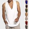 Men's Summer Sun Cotton Vest Casual Sports Loose Vest