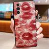 Черно-красные губы Поцелуй Чехол для телефона Для Motorola Edge 60 50 40 Pro 60 50 40 30 Ultra Neo Fusion Moto G Play G Stylus G Чехлы