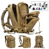 50L Capacity Men Army Military Tactical Large Backpack Waterproof Outdoor Sport Hiking Camping Hunting 3D Rucksack Bags For Men Oxford Material