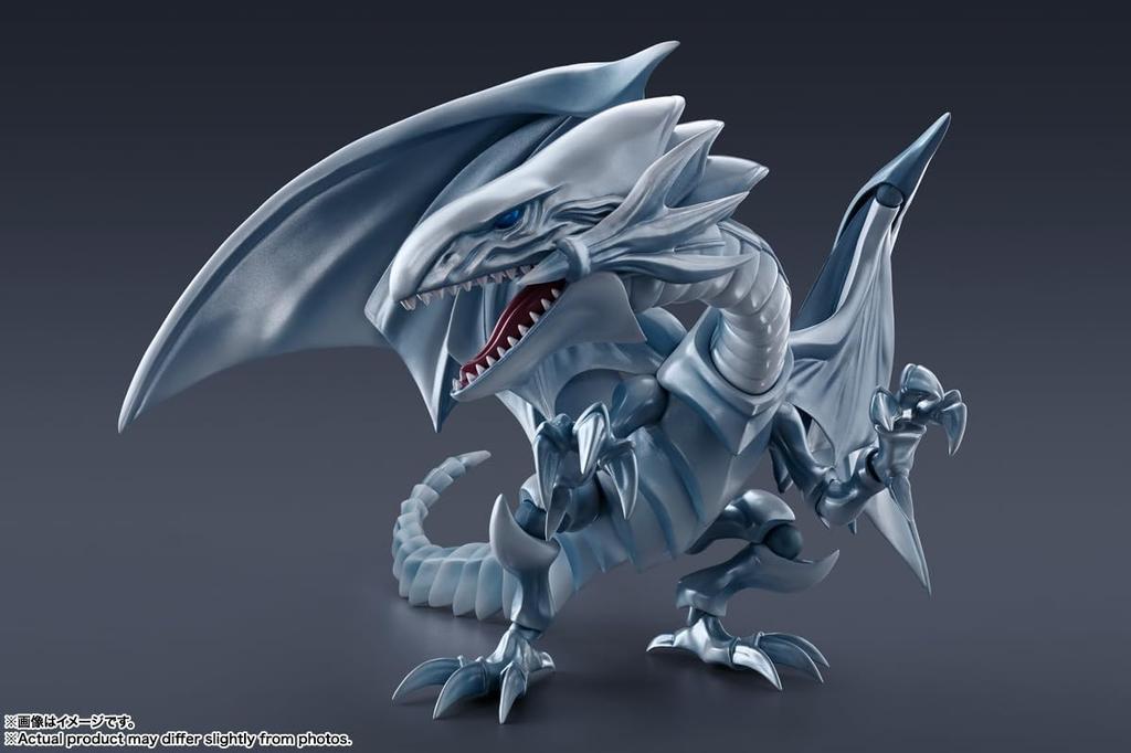 TAMASHII NATIONS Monster Arts Duel Monsters White Dragon 220mm Painted Movable Figure S.H. Yu-Gi-Oh! Blue-Eyes Approx. PVC&ABS