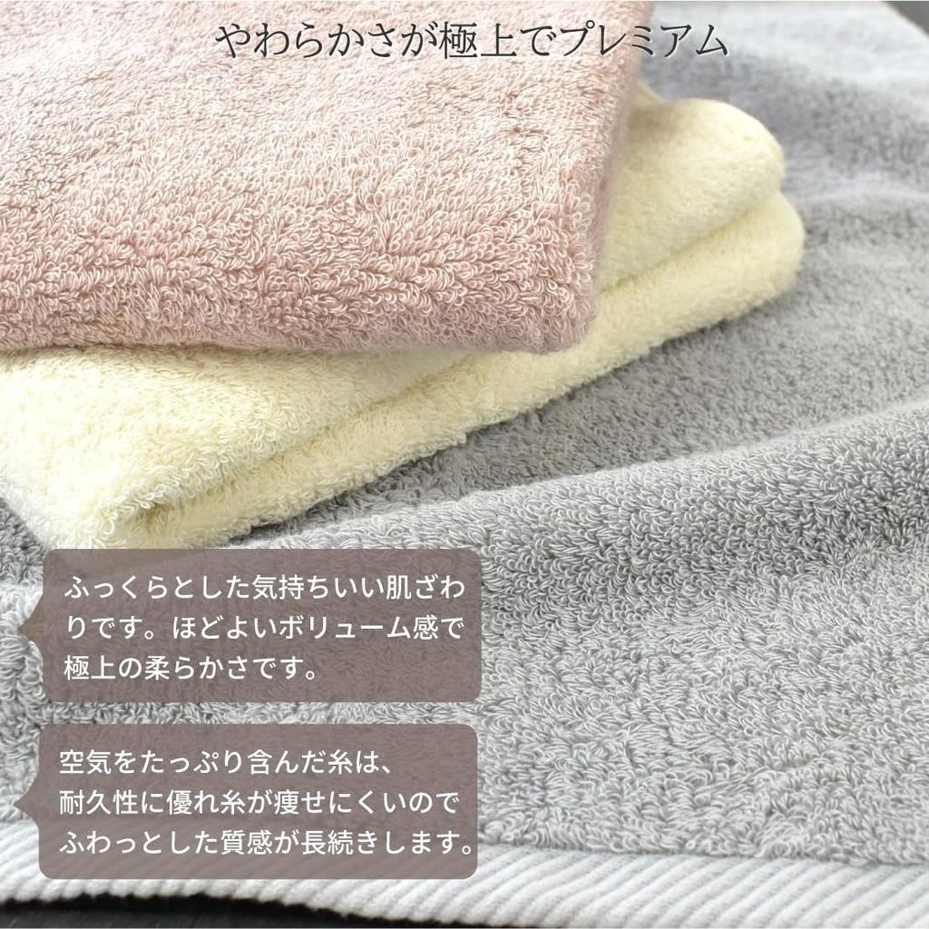 ORI365 Imabari Towel Набор больших полотенец 40 x 100 см Отельное качество Премиальное Толстое Впитывающее Длинное полотенце для обертывания головы или использования в качестве банного полотенца