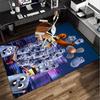 Bear And Blue Critter Adventure Office Rug Chair Mat, Game Carpet, Suitable for Front Door, Bedroom, Living Room, Desk, Holiday Gift