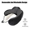U Shaped Soft Travel Pillow Memory Foam Neck Cushion Neck Cervical Airplane Pillow Travel Healthcare