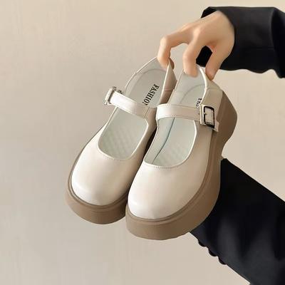Модные балетки Женские туфли-лоферы на платформе 2025 Осень Новые тренды Туфли с пряжкой Модные повседневные кроссовки для бега Удобные Zapatillas