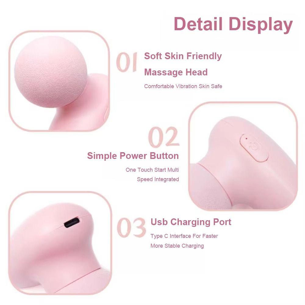 6 Modes Deep Tissue Massage Device Adjustables Handheld Muscle Massage Machine Fitness Equipment